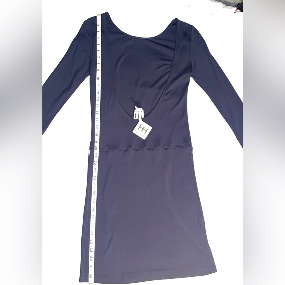 Haute Hippie Low Scoop Back Cocktail Dress NWT Medium - Picture 6 of 12